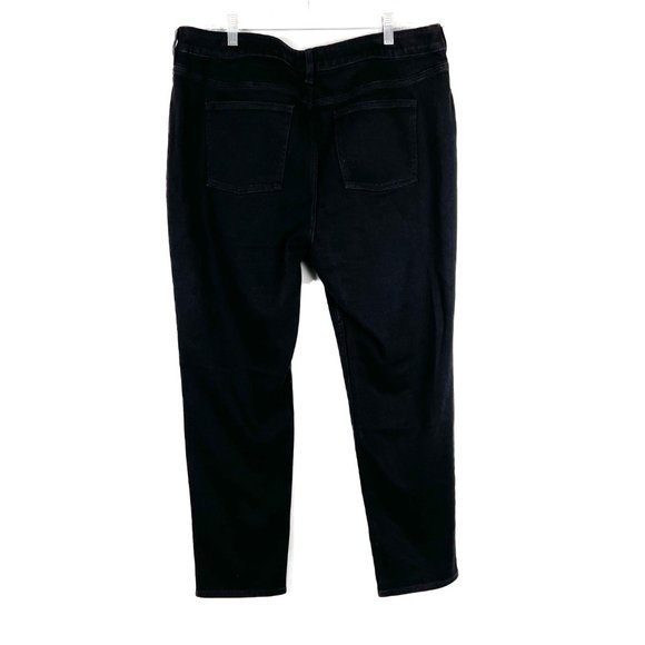 NWT Oak + Fort Pant 3693 Jeans Black Size 34 NEW L1982 - Picture 7 of 10